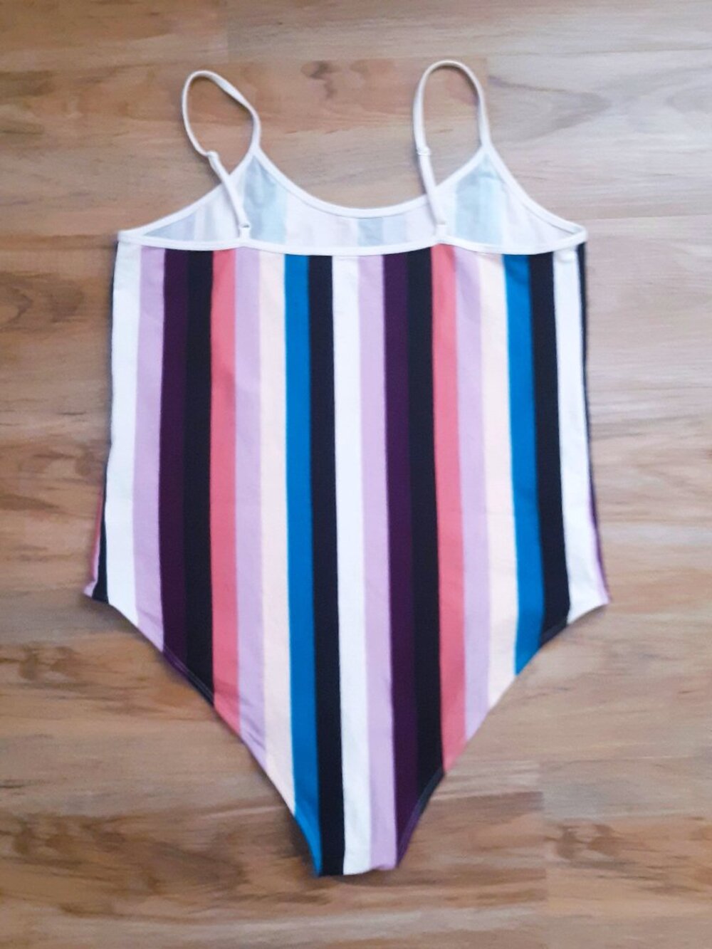 Torrid Multicolor Striped Bodysuit - Picture 2 of 3